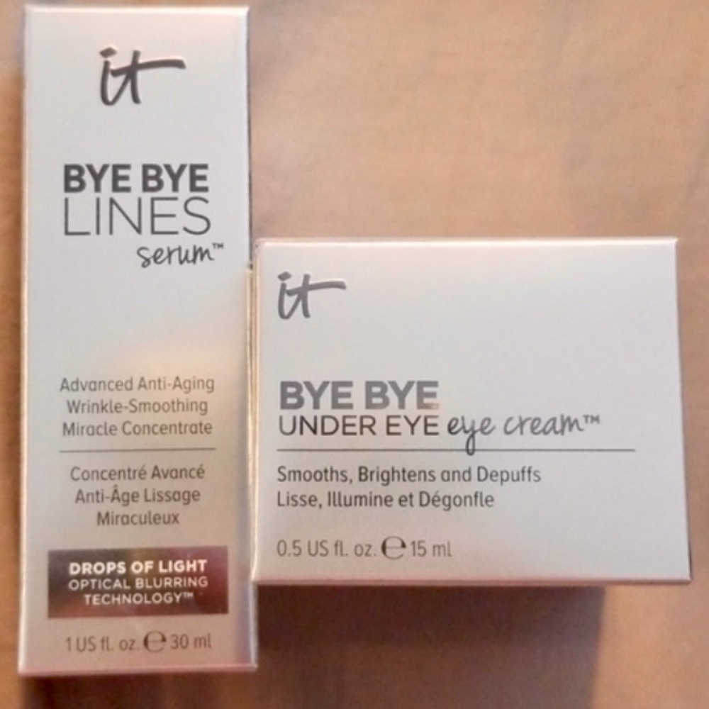 Bye Bye Lines Serum & Eye Brightening Cream Set